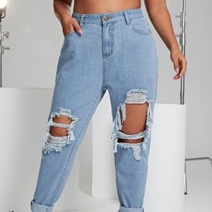 PLUS SIZE MOM JEANS SIZE 2X